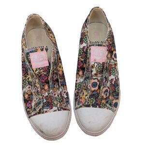 Union Bay Slip On Sneakers Flower Mania Boho Casual Women's Size‎ 8M